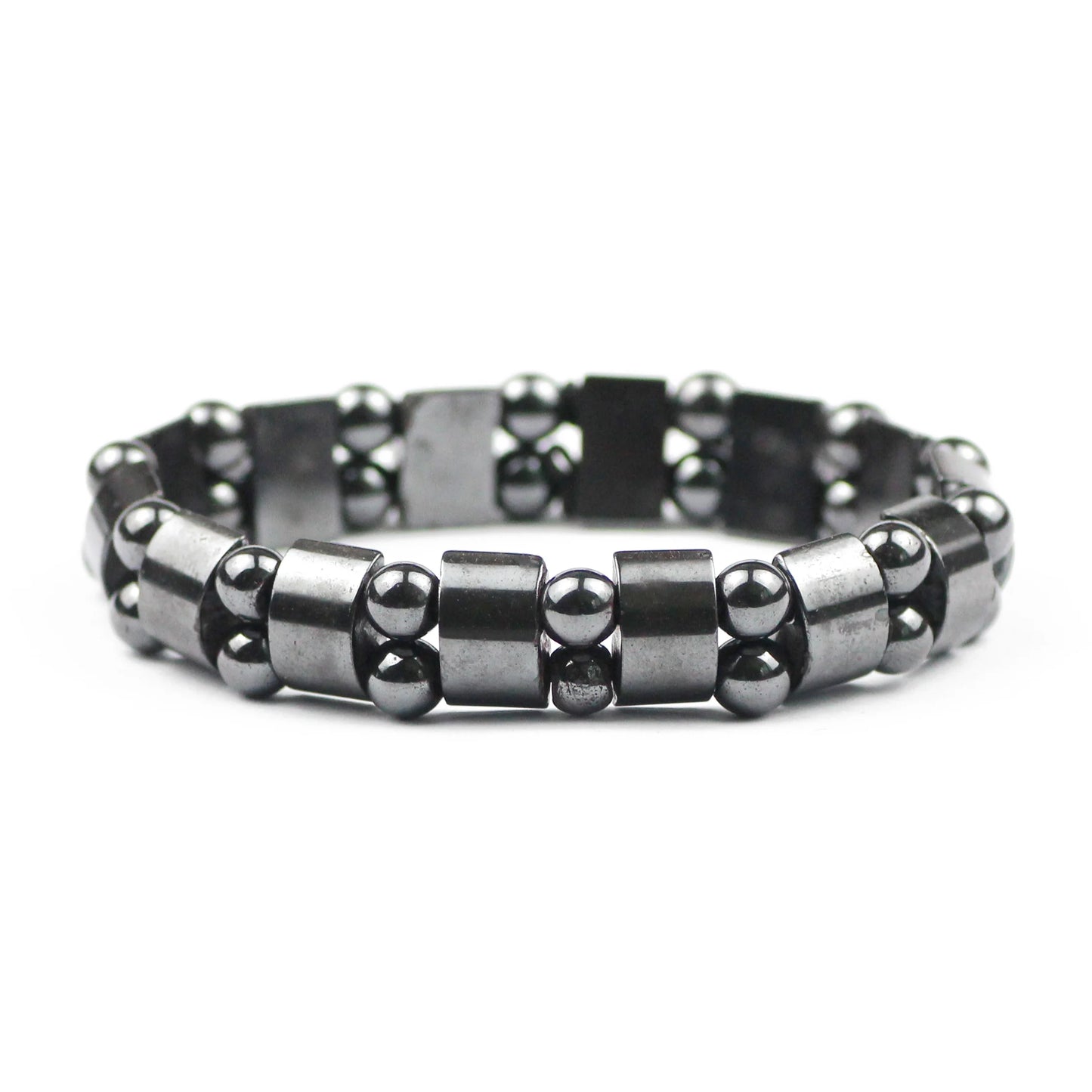 Magnetic Therapy Black Stone Bracelet for Weight Loss, Acupoint Stimulation, and Arthritis Pain Relief